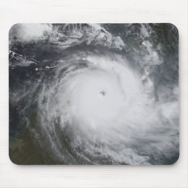Cyclone Monica in the south Pacific Ocean Mouse Pad (Front)