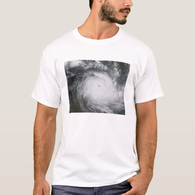 Cyclone Monica in the south Pacific Ocean T-Shirt (Front)