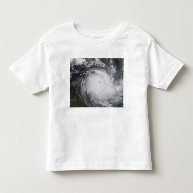 Cyclone Monica in the south Pacific Ocean Toddler T-Shirt (Front)