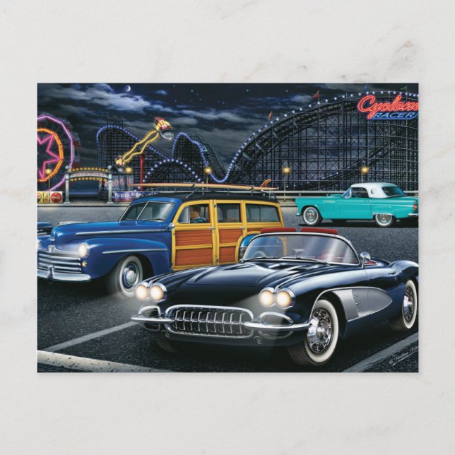 Cyclone Racer Postcard (Front)