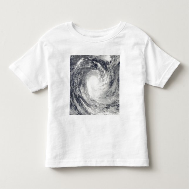 Cyclone Rene over the South Pacific Ocean Toddler T-Shirt (Front)