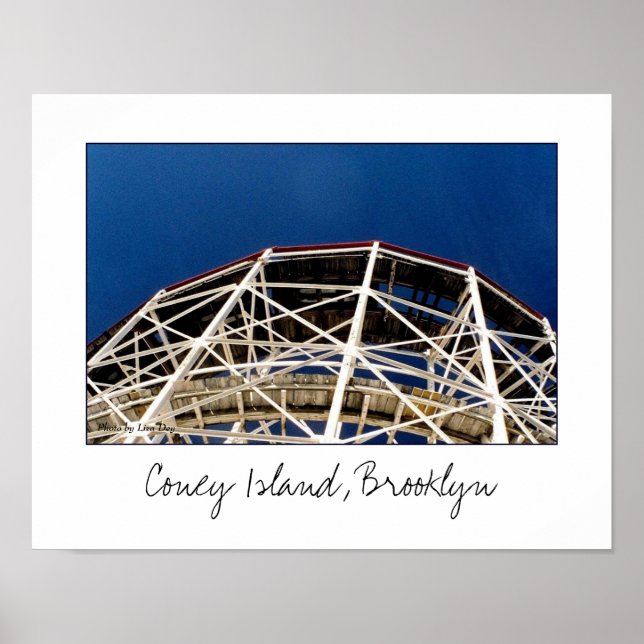 Cyclone Rollercoaster Poster (Front)