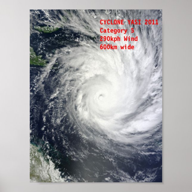 CYCLONE YASI 2011 POSTER (Front)