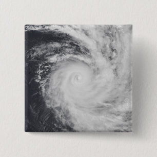 Cyclone Zoe in the South Pacific Ocean 15 Cm Square Badge