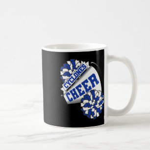 Cyclones Cheer Ck To School Cheerleading Spirit B Coffee Mug