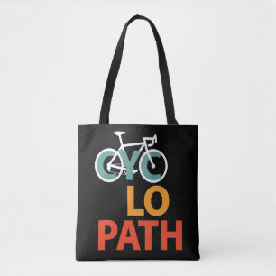 Cyclopath Bicycle Funny Cycling Tote Bag