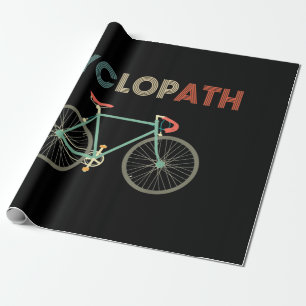 Cyclopath Funny Bicycle Cyclist Humour Wrapping Paper