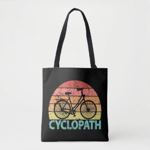Cyclopath Funny Cycling Tote Bag