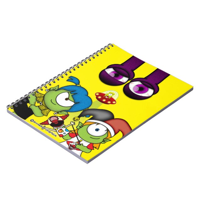 Cyclopes Characters Notebook (Left Side)