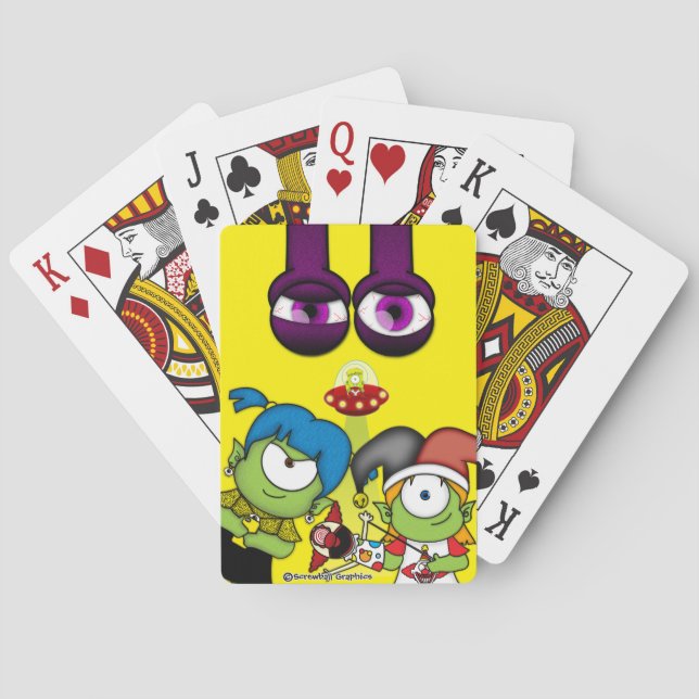 Cyclopes Characters Playing Cards (Back)