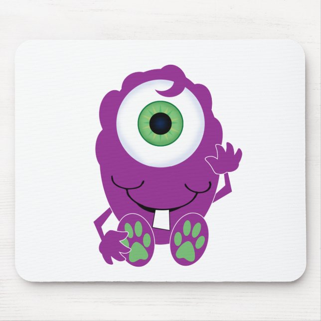 Cyclops Monster Mouse Pad (Front)