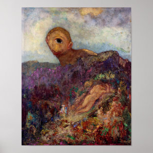 Cyclops   Odilon Redon   Poster