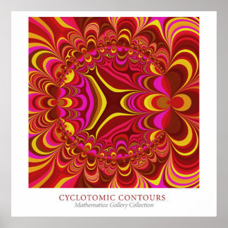 Cyclotomic Contours Poster