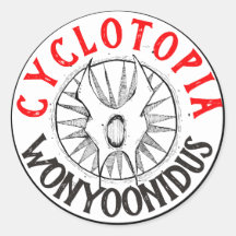 Cyclotopia Stickers