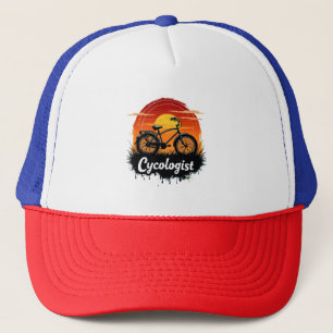Cycologist Bike Adventure: Sunset Graphic Tee Trucker Hat