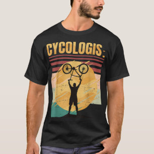 Cycologist- Bike - Bicycle Ride Hobby Race - Retro T-Shirt
