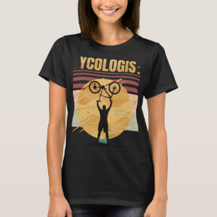 Cycologist- Bike - Bicycle Ride Hobby Race - Retro T-Shirt