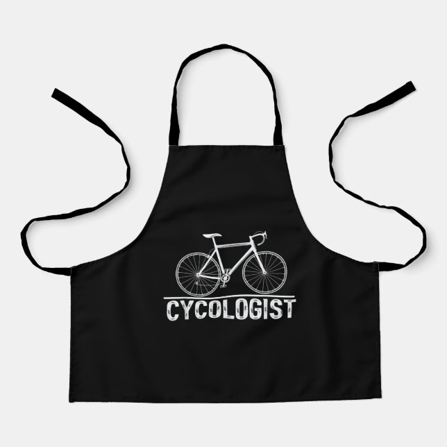 Cycologist Bike Cycling Bicycle Cyclist Apron (Front)
