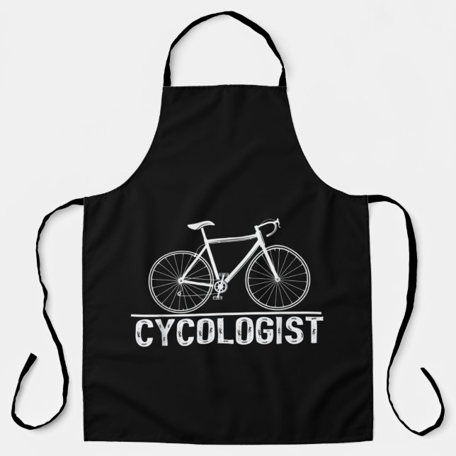 Cycologist Bike Cycling Bicycle Cyclist Apron (Front)