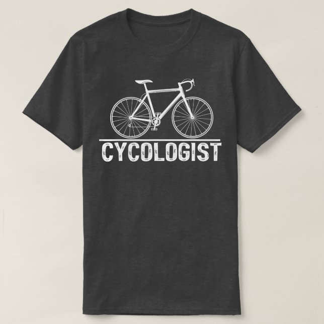 Cycologist bike Cycling  Bicycle cyclist christmas T-Shirt (Design Front)
