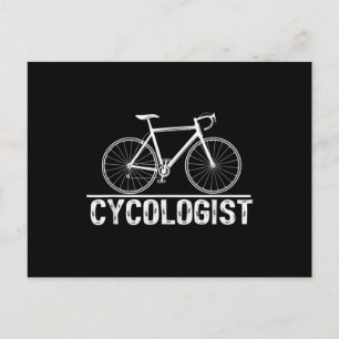 Cycologist Bike Cycling Bicycle Cyclist Postcard