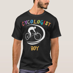Cycologist boy Cycling Cycle Bike Lover T-Shirt