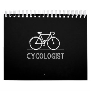 Cycologist Cycle Lover Gift Cycling Mountain Gift Calendar
