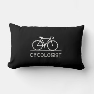 Cycologist Cycle Lover Gift Cycling Mountain Gift Lumbar Cushion