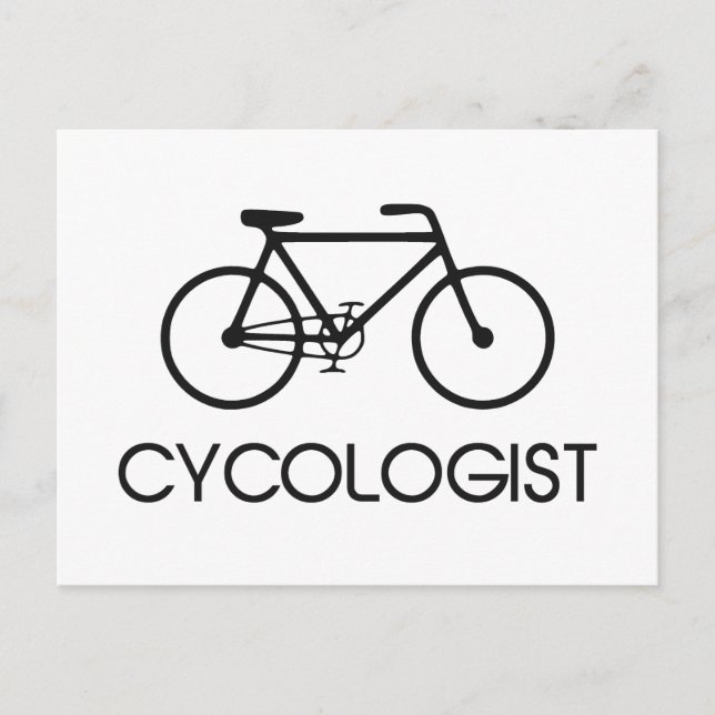 Cycologist Cycling Cycle Postcard (Front)