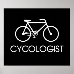 Cycologist Cycling Cycle Poster