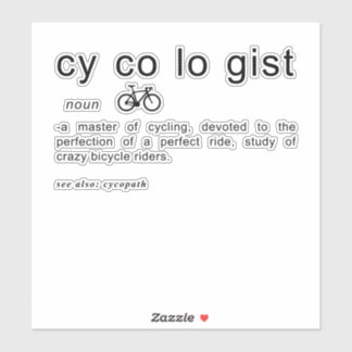Cycologist Definition | Funny Biker | Cyclist Gift