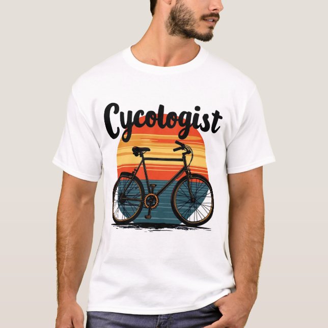 Cycologist: Energetic Biker Tee – for Cycling (Front)