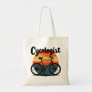 Cycologist: Energetic Biker Tee – for Cycling Tote Bag