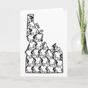 Cycologist Funny Biking Gift Mtb Bicycle Mountain Card