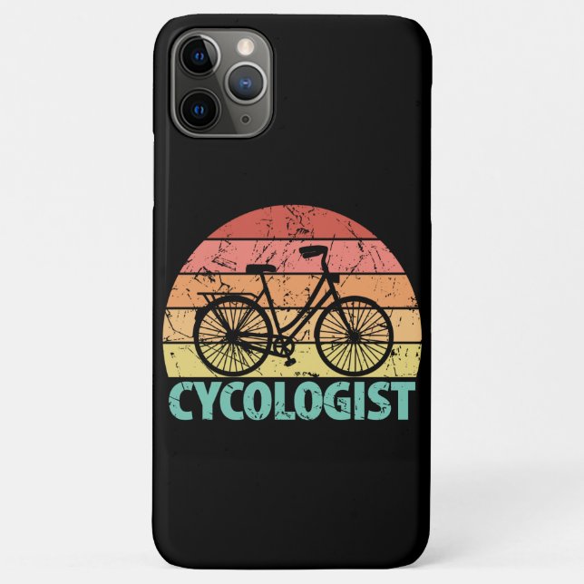 Cycologist Funny Cycling Case-Mate iPhone Case (Back)