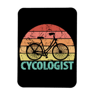 Cycologist Funny Cycling Magnet