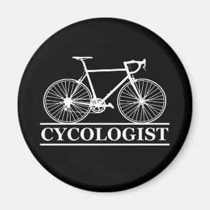 Cycologist funny cycling saying magnet
