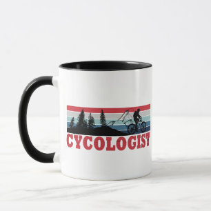 Cycologist funny cycling saying mug