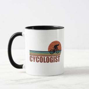 Cycologist funny cycling saying mug