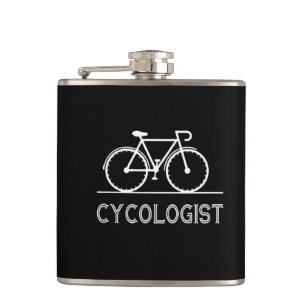 Cycologist Gift Trust me I'm Cycologist Men Hip Flask