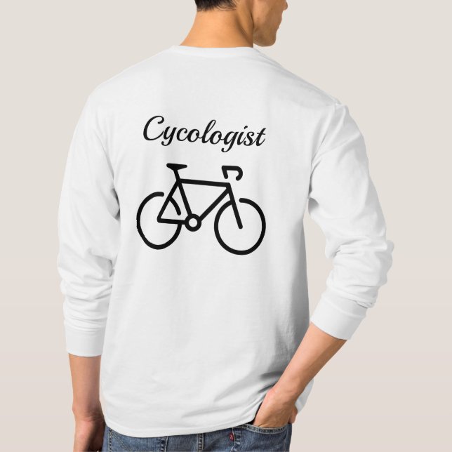 Cycologist Men’s T-Shirt (Back)