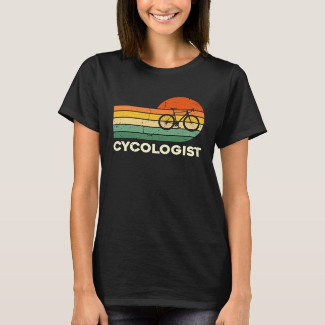 Cycologist  Mountain Bike Cycling Bicycle MTB Cycl T-Shirt (Front)