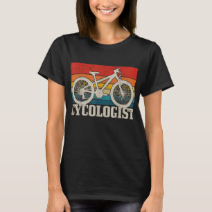Cycologist Mountain Bike MTB Vintage Cycling Funny T-Shirt
