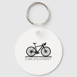 Cycologist Mountain Biking Bicycle Bicycling Mens Key Ring