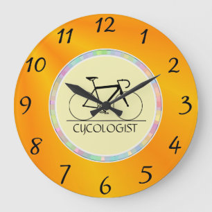 Cycologist Wall Clock