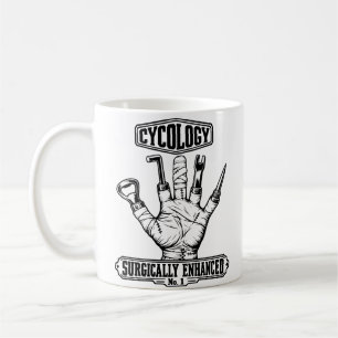 Cycology Surgically Enhanced – Bicycle Mechanic Hu Coffee Mug