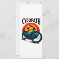 Cycopath: Energetic Bike with sunset Graphic Tee