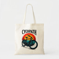 Cycopath: Energetic Bike with sunset Graphic Tee