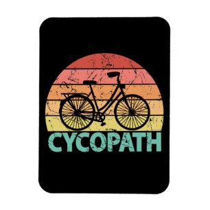 Cycopath Funny Cycling Bicycle Magnet