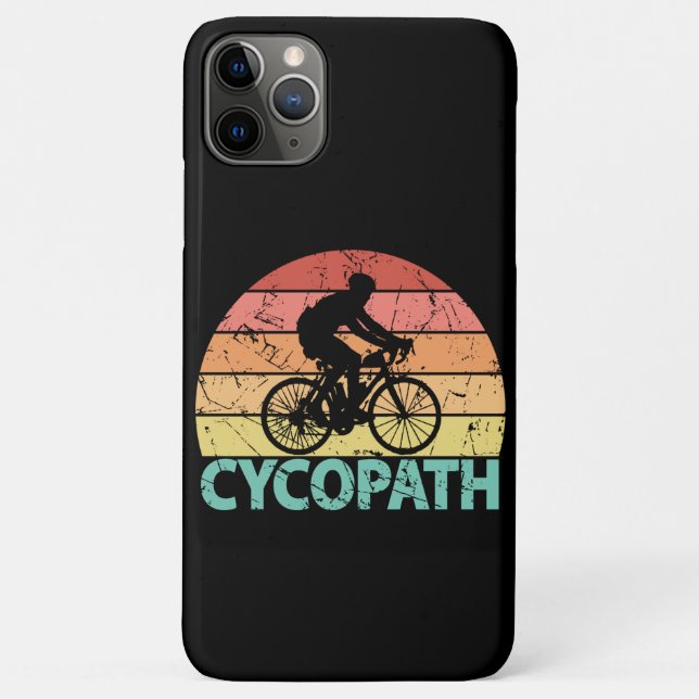 Cycopath Funny Cycling Case-Mate iPhone Case (Back)